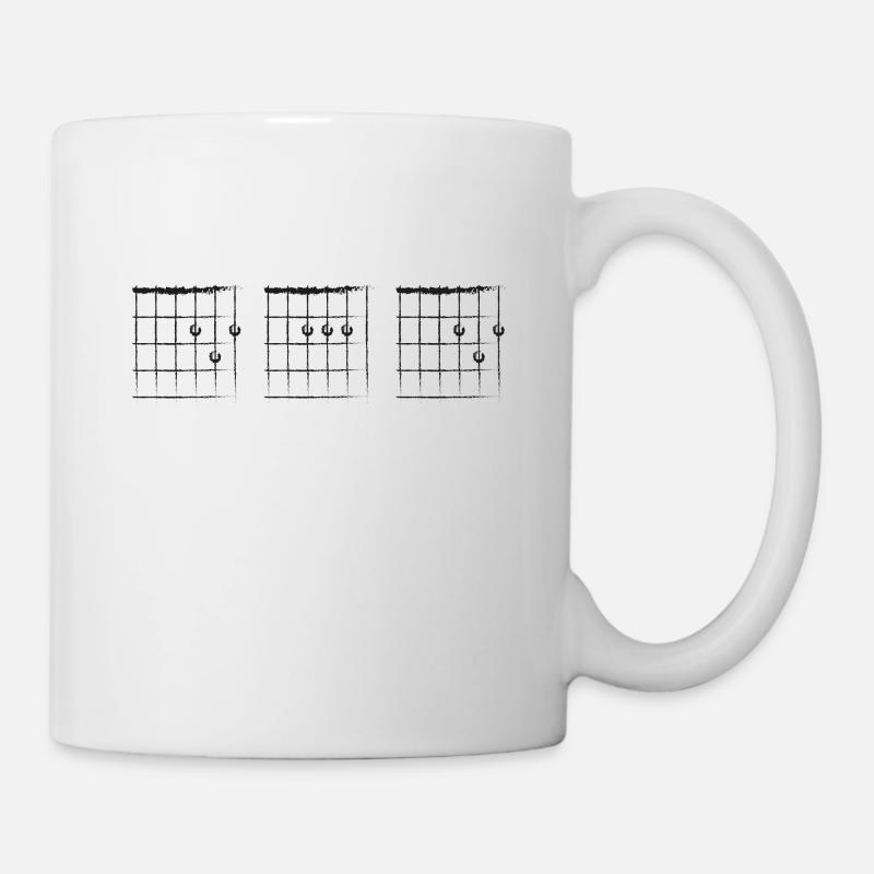Papa guitariste - Mug blanc - blanc