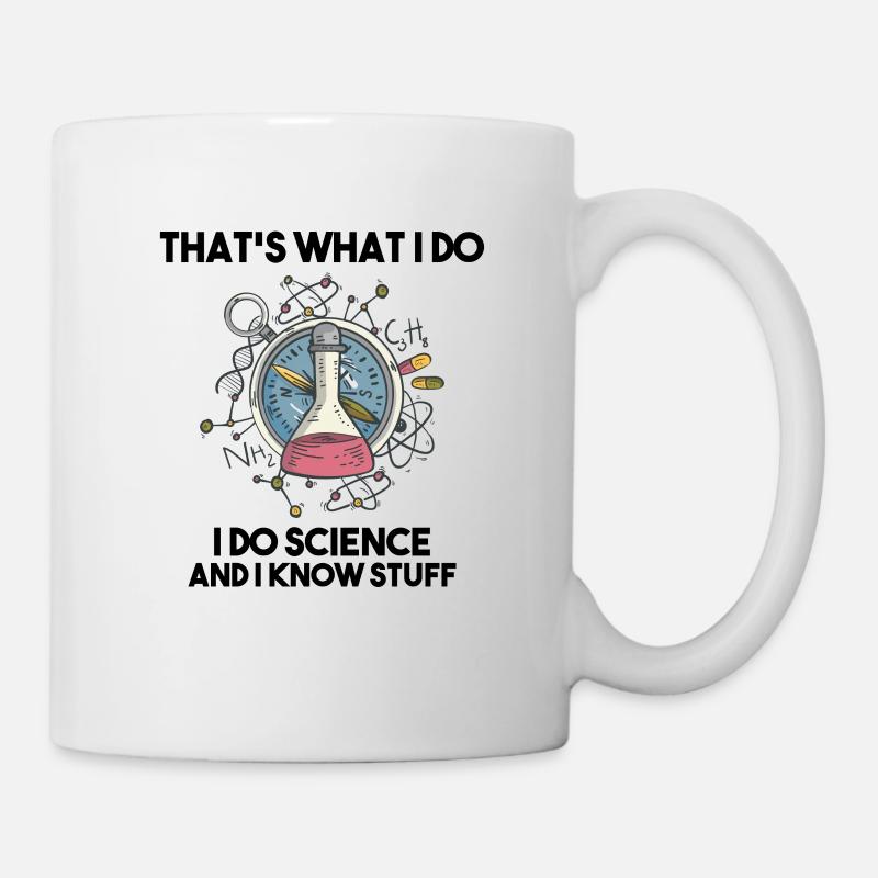 I love science - Mug blanc - blanc