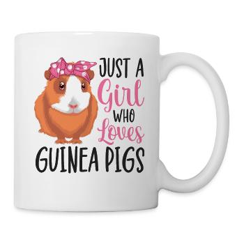Cochon d'Inde - Mug blanc - blanc - Droite