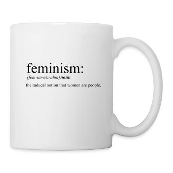Feminist Feminist Feminism Woman power - Mug blanc - blanc - Droite
