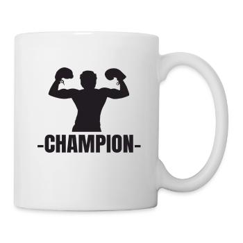 Boxen Champion - Tasse - Weiß - Rechts