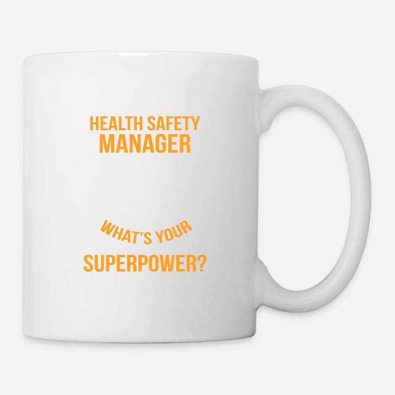 Responsable Santé Sécurité Responsable Santé Sécurité Gesche - Mug blanc - blanc