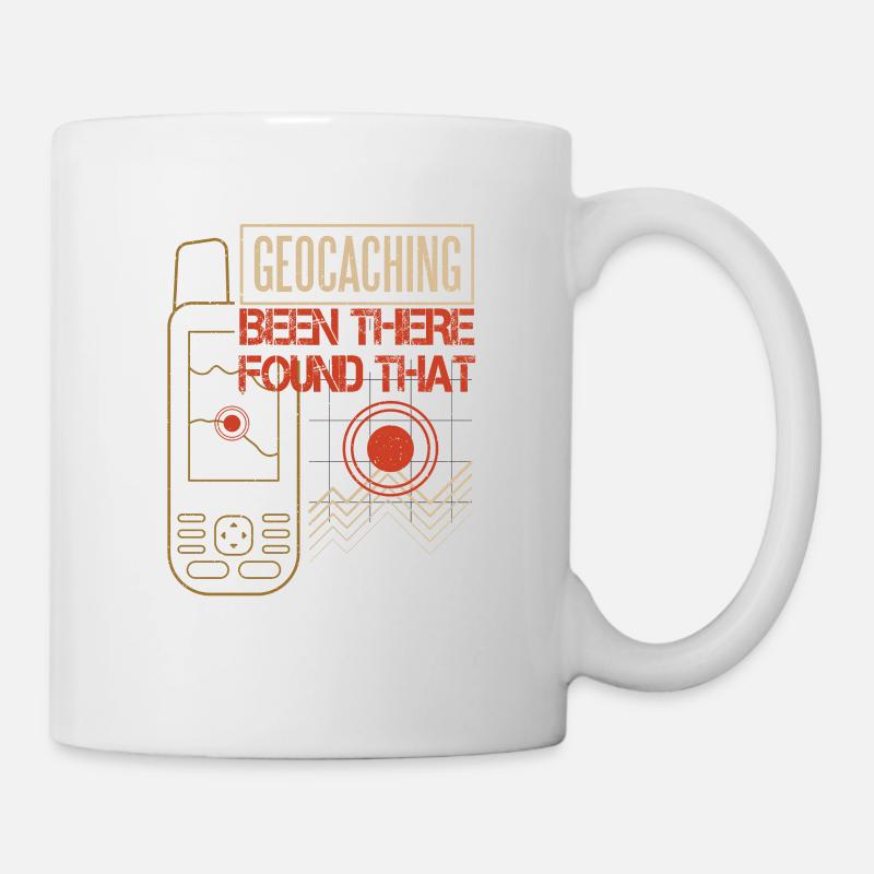 Geocaching Geocacher Cache Geocache - Tasse - Weiß