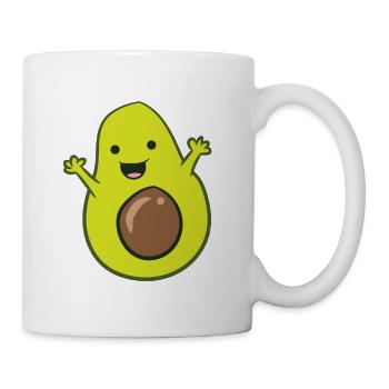 Avocat cadeau Guakamole Amour Avocats - Mug blanc - blanc - Droite