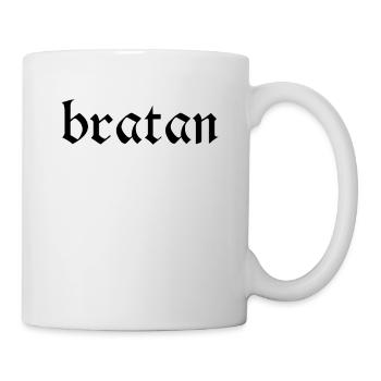 Bratan Russia Gift Hip Hop Birthday - Mug - white - Right