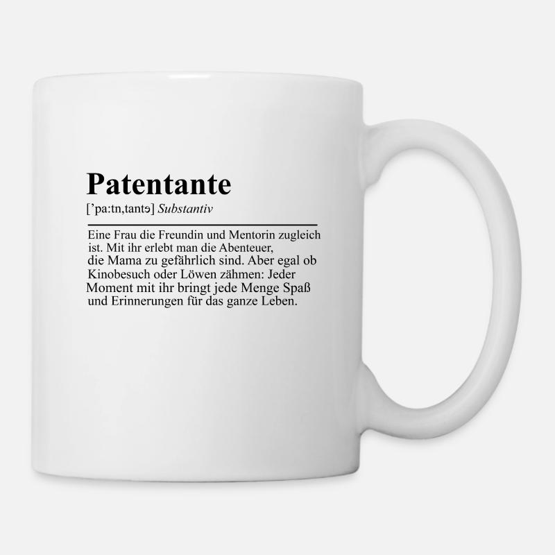Patentante - Tasse - Weiß