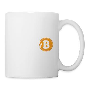 Bitcoin est le plan B.Crypto - Mug blanc - blanc - Droite