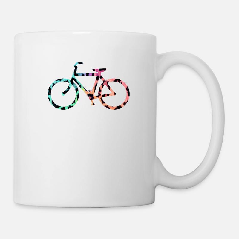 Fahrrad - Tasse - Weiß