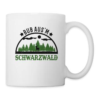 Boy from the Black Forest Blacklander Bollenhut - Mug - white - Right