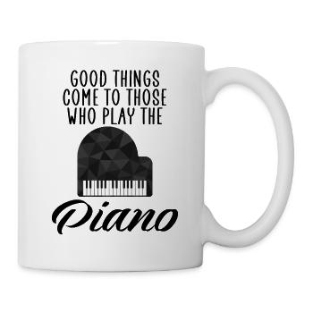 good things Piano - Tasse - Weiß - Rechts
