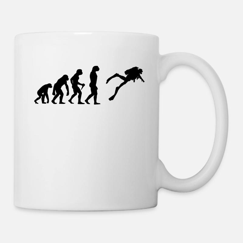 Plongée scuba diving plongeur plongée dive - Mug blanc - blanc