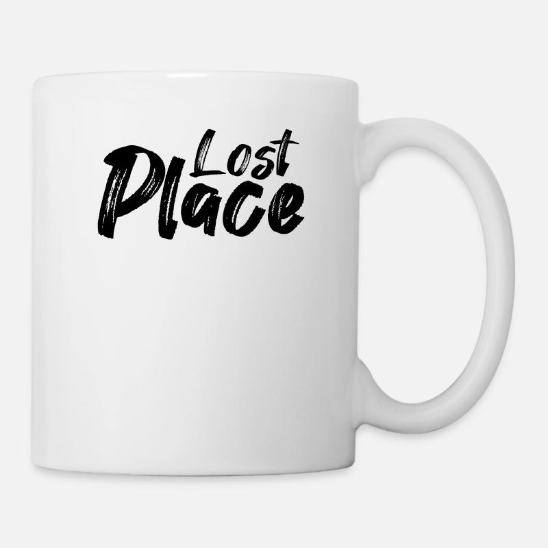 Lost Places Explorer Vintage Retro Geschenk - Tasse - Weiß