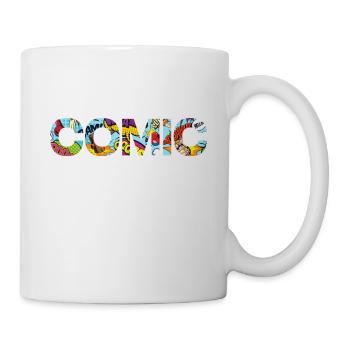 COMIC GESCHENK - Tasse - Weiß - Rechts