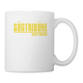 Dortmund Fußball Stadion Geschenk - Tasse - Weiß - Rechts