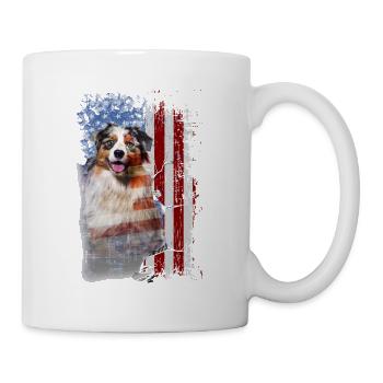 Australian Shepherd - Mug - white - Right