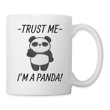 Panda disant - Mug blanc - blanc - Droite