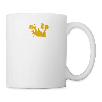 King of the Kitchen Super Hobby Chef Gift - Mug - white - Right