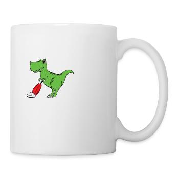 Tyranno Saugus Rex - Tasse - Weiß - Rechts