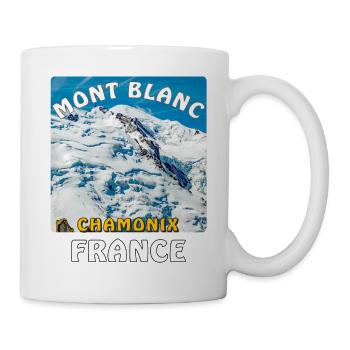 MONT BLANC CHAMONIX FRANCE - Tasse - Weiß - Rechts