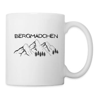 BergMädchen - Tasse - Weiß - Rechts