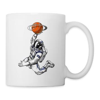 Astronaut Basketball Player - Mug - white - Right