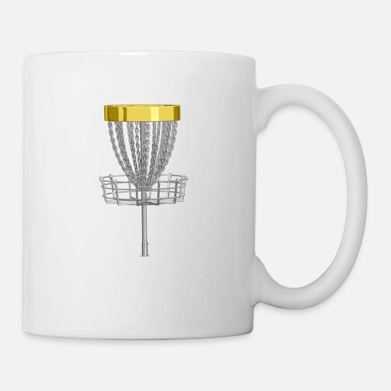 Disc Golf - Tasse - Weiß