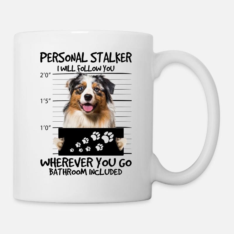 Berger australien - Mug blanc - blanc