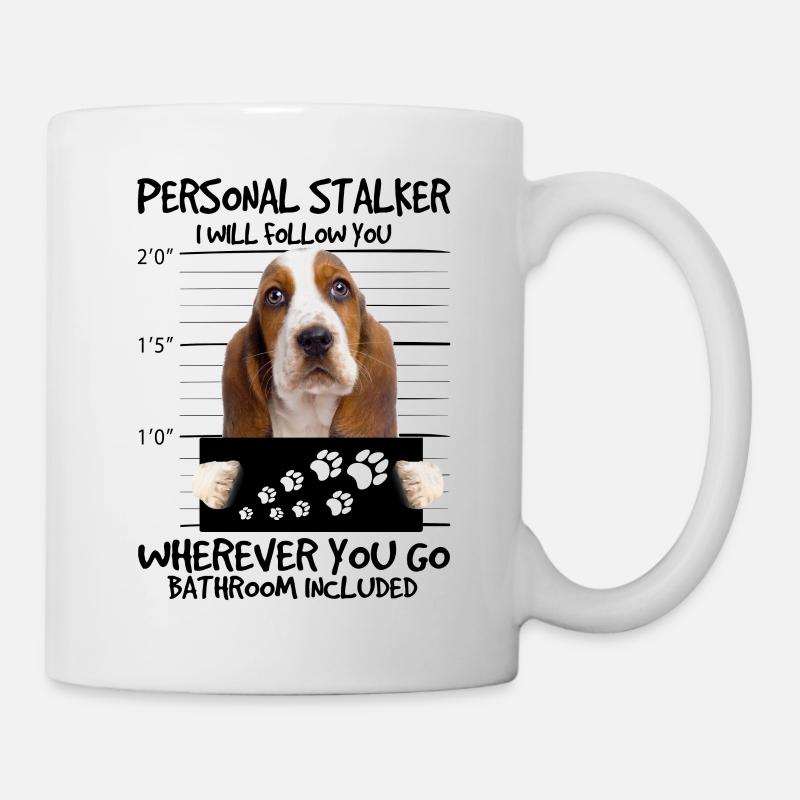 Basset Hound - Mug blanc - blanc