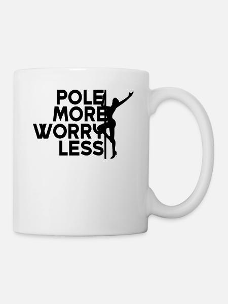 Cadeau de pole dance pole dance - Mug blanc - blanc