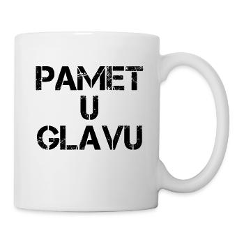 Pamet u glavu - Tasse - Weiß - Rechts