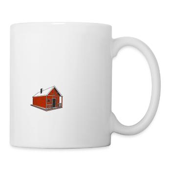 Ich muss gar nichts Ich muss nur nach Schweden - Tasse - Weiß - Rechts