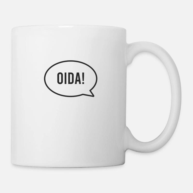 Oida - Österreich - Tasse - Weiß