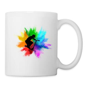 Stunt Scooter Stunt Gift Scooter Skater - Mug - white - Right