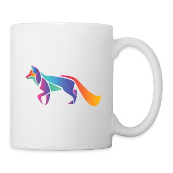 Renard nature renards foxy animal sauvage mignon - Mug blanc - blanc - Droite