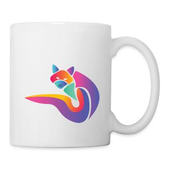Renard nature renards foxy animal sauvage mignon - Mug blanc - blanc - Droite