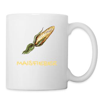 Maisfieber Mais Ernte Geschenk Pfalz Landwirt - Tasse - Weiß - Rechts