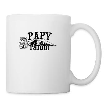 Cadeau pour papy randonneur - Mug blanc - blanc - Droite
