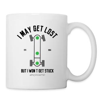 I may get lost Syncro symbol 4x4 - Mug - white - Right