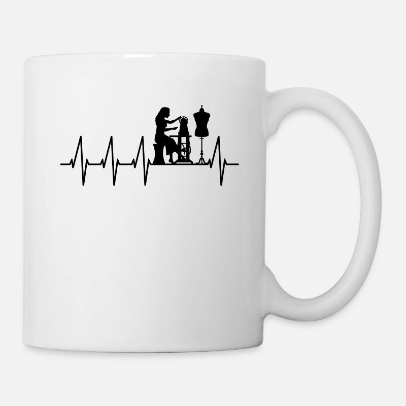 Couturière Créatrice de Mode - Mug blanc - blanc