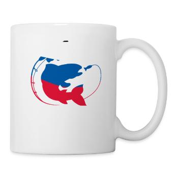 Russland Russischer Fischer - Tasse - Weiß - Rechts
