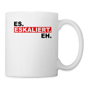 Partys Feiern Apres Ski Bier Saufen Rave Geschenk - Tasse - Weiß - Rechts