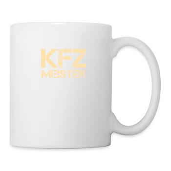 Kfz Meister Auto Mechaniker Sprüche Automechaniker - Tasse - Weiß - Rechts