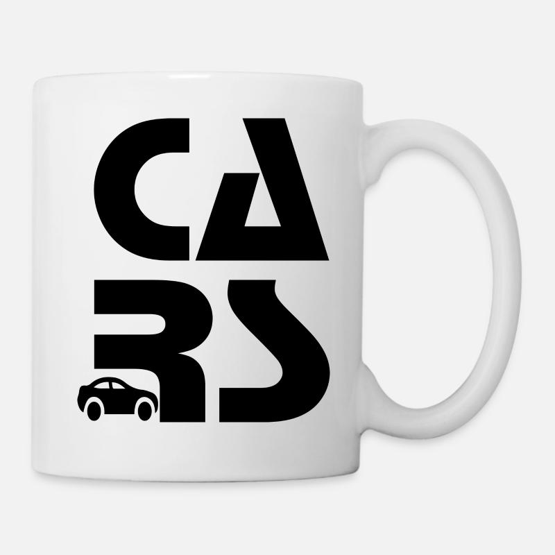 Car Auto - Tasse - Weiß