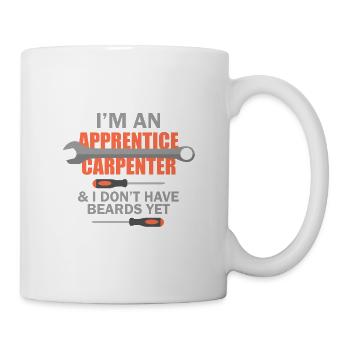 Idée cadeau artisan charpentier - Mug blanc - blanc - Droite