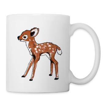 My own sweet Bambi - Tasse - Weiß - Rechts