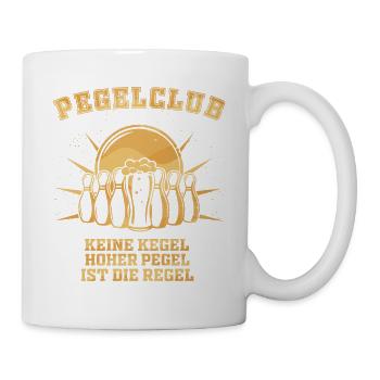 Funny bowling club - level club - beer sayings - - Mug - white - Right