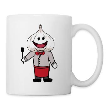 Chef Chef Chef Fantasy Chef Garlic - Mug - white - Right