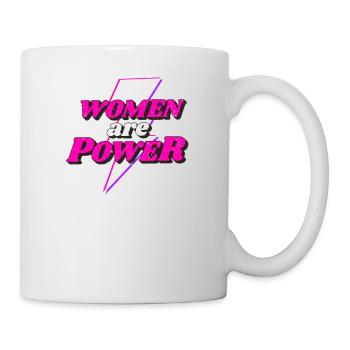 Feminist Feminist Feminism Woman Power GRL PWR - Mug - white - Right