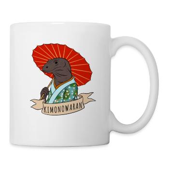 Komodo Dragon Kimono Parapluie japonais Komodo - Mug blanc - blanc - Droite