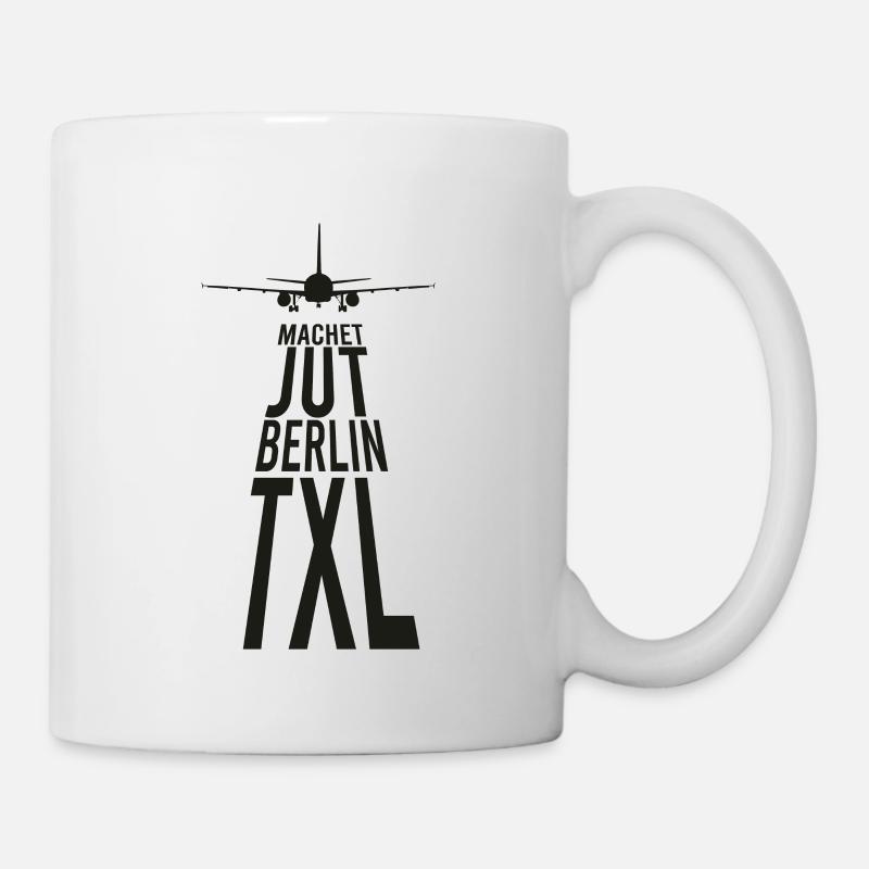 Cadeau Berlinerisch Berlin Tegel - Mug blanc - blanc